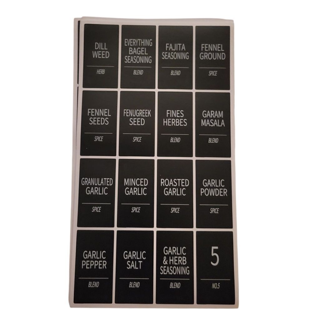 Spice and Baking Label Set - Picture 5 of 12